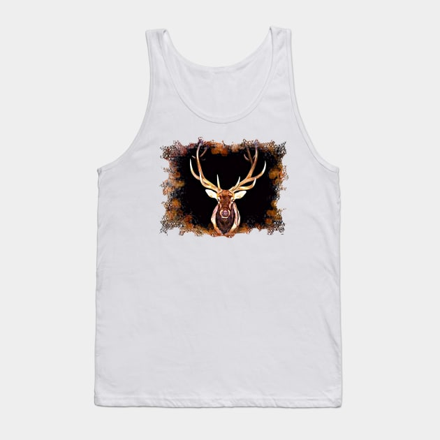 Bullseye Tank Top by Sherry Orchard Art